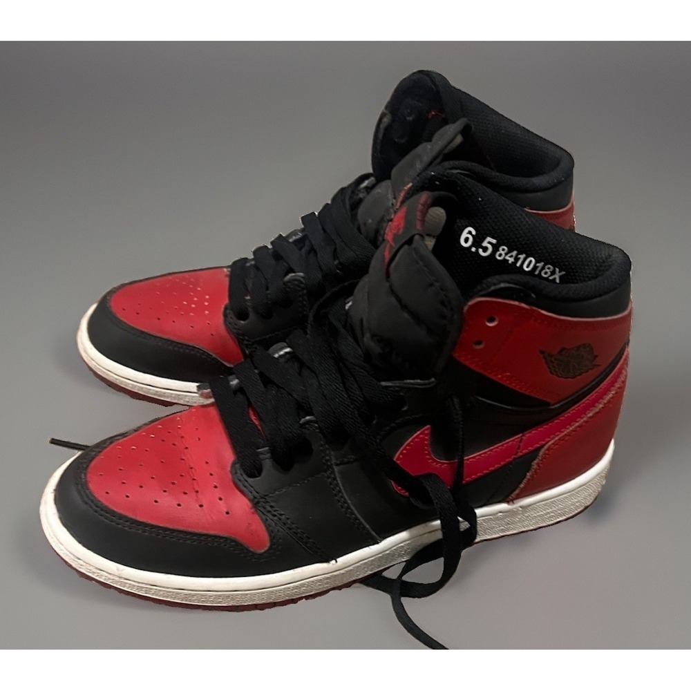 Nike‎ Air Jordan 1 GS Mid Banned Youth 6.5